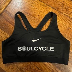 Size L Nike x SoulCycle racer back sports bra - never worn